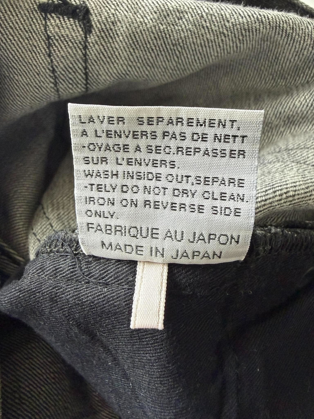 Dior Homme by Hedi Slimane Claw Mark Gray Jeans