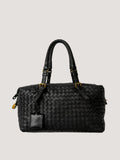 Bottega Veneta Intrecciato Woven Montaigne Satchel Bag