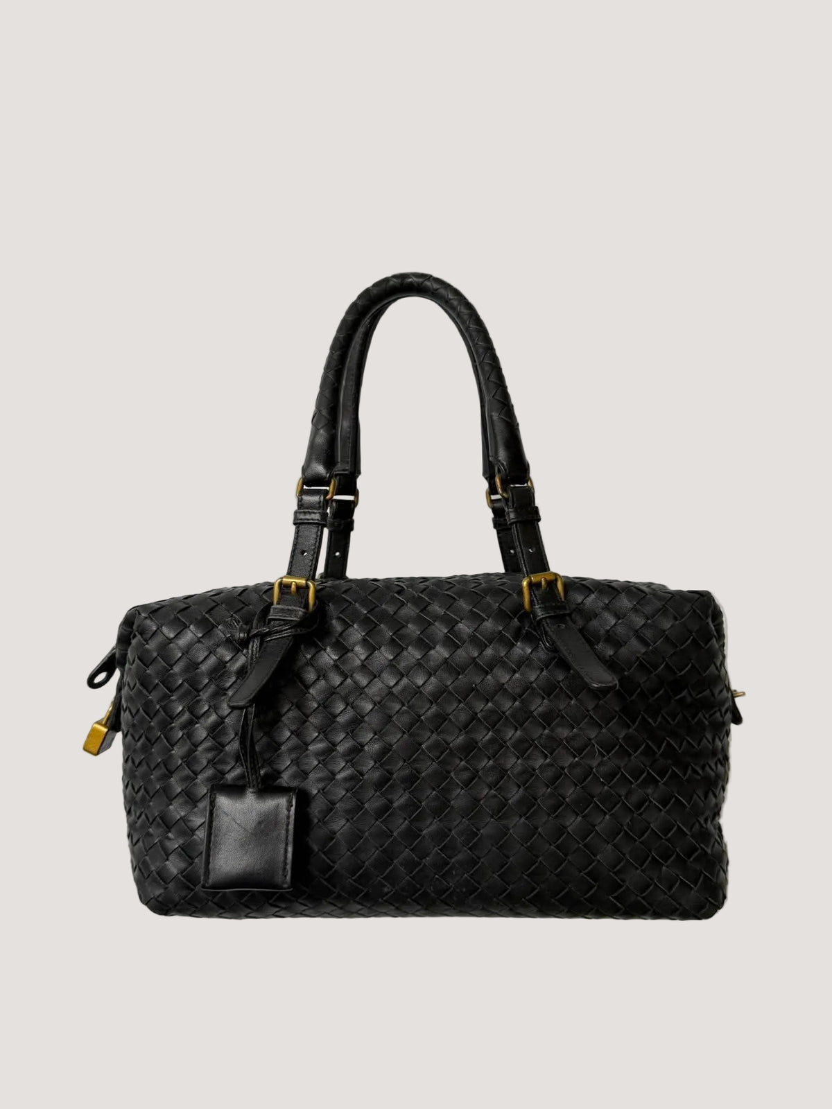 Bottega Veneta Intrecciato Woven Montaigne Satchel Bag