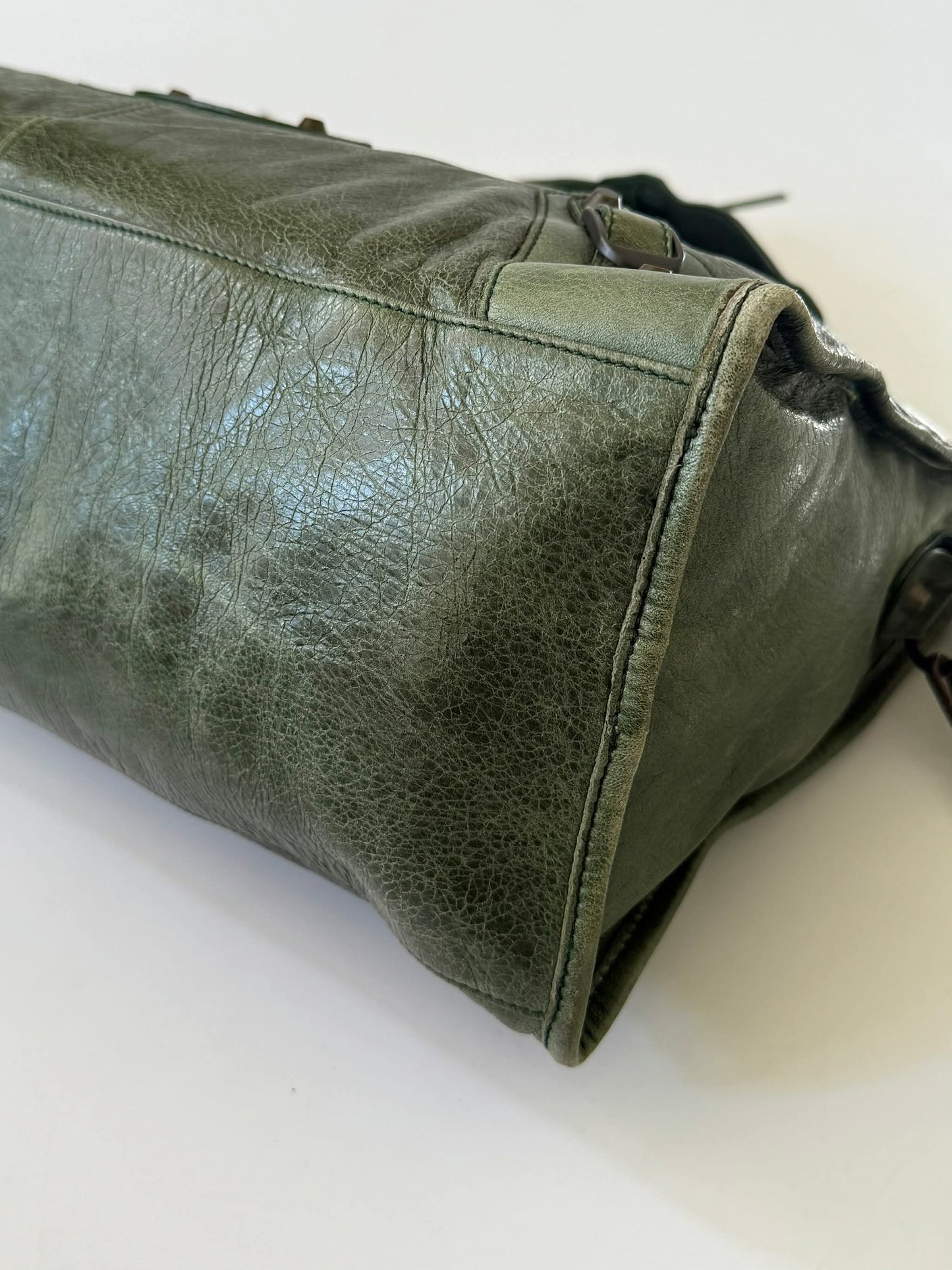 2000’s Balenciaga Green Classic City Bag