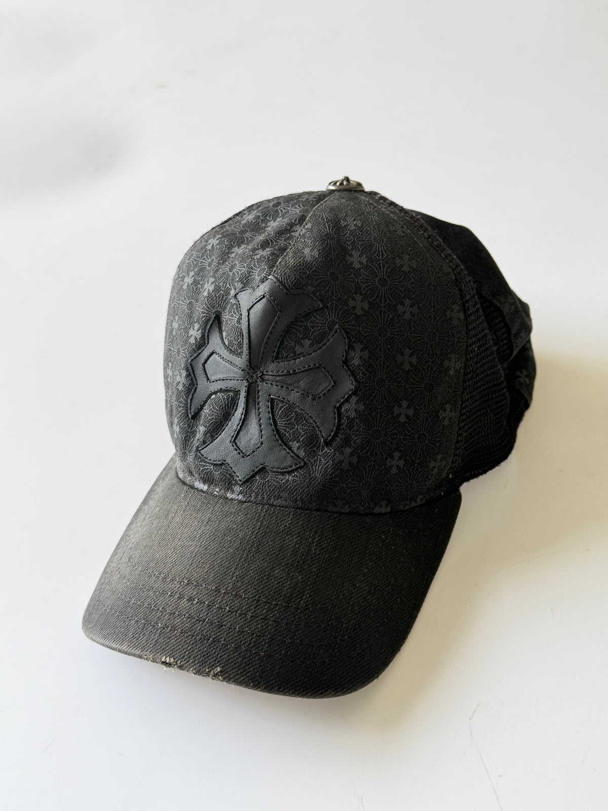 Chrome Hearts CH Plus Cross Patch All-over Trucker Cap