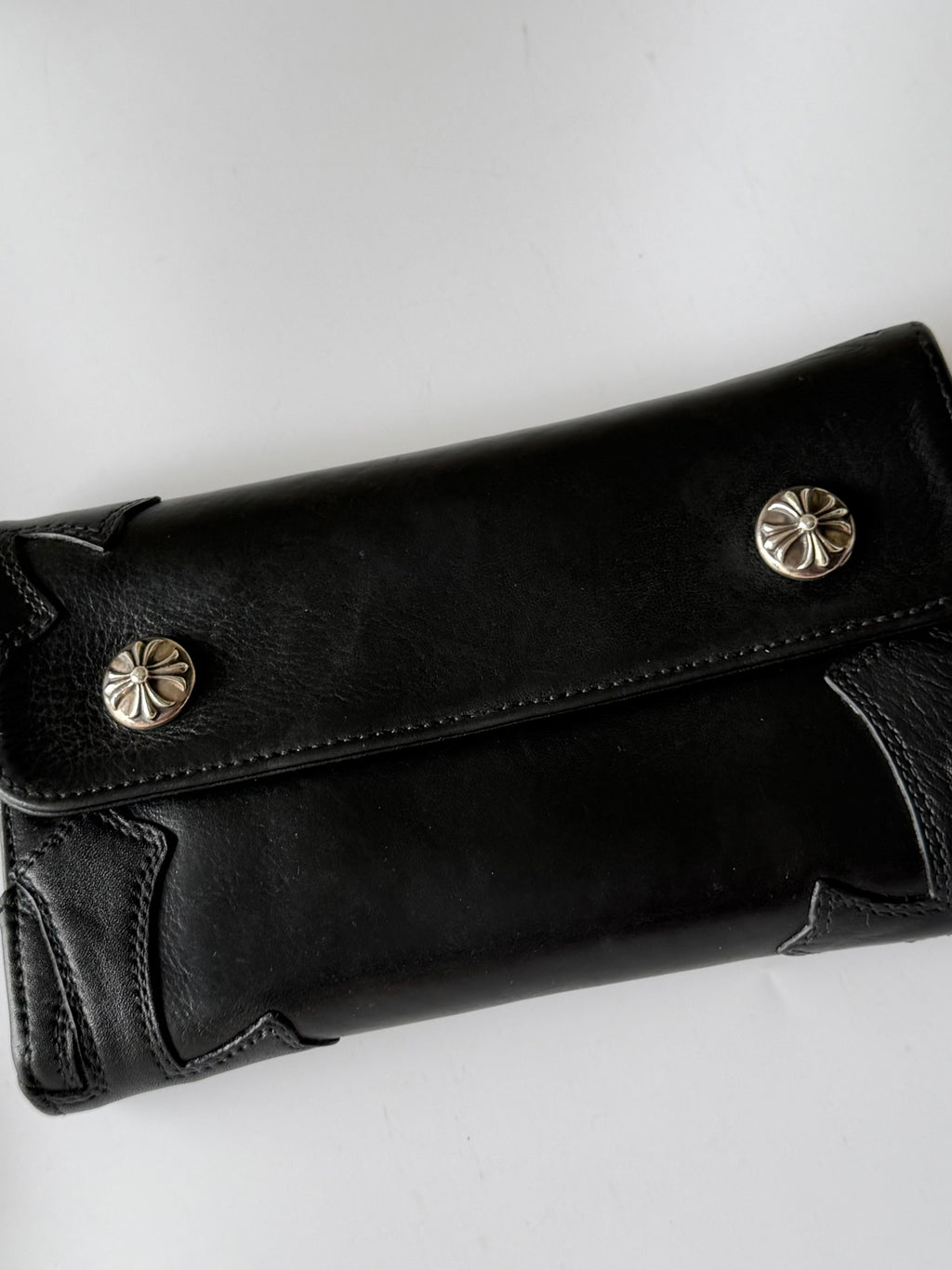 Chrome Hearts Cross Patch Wave Wallet