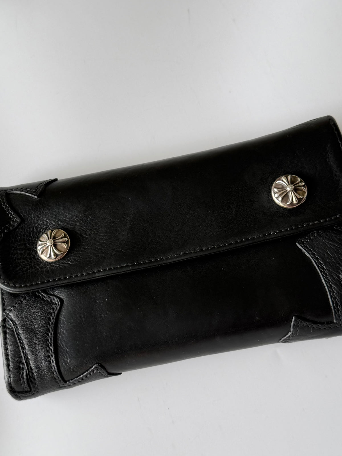 Chrome Hearts Cross Patch Wave Wallet
