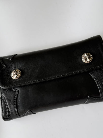 Chrome Hearts Cross Patch Wave Wallet