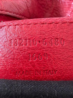2000’s Balenciaga Red Work Bag