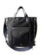 Dior x Sacai by Kim Jones Nylon Saddle Tote Bag