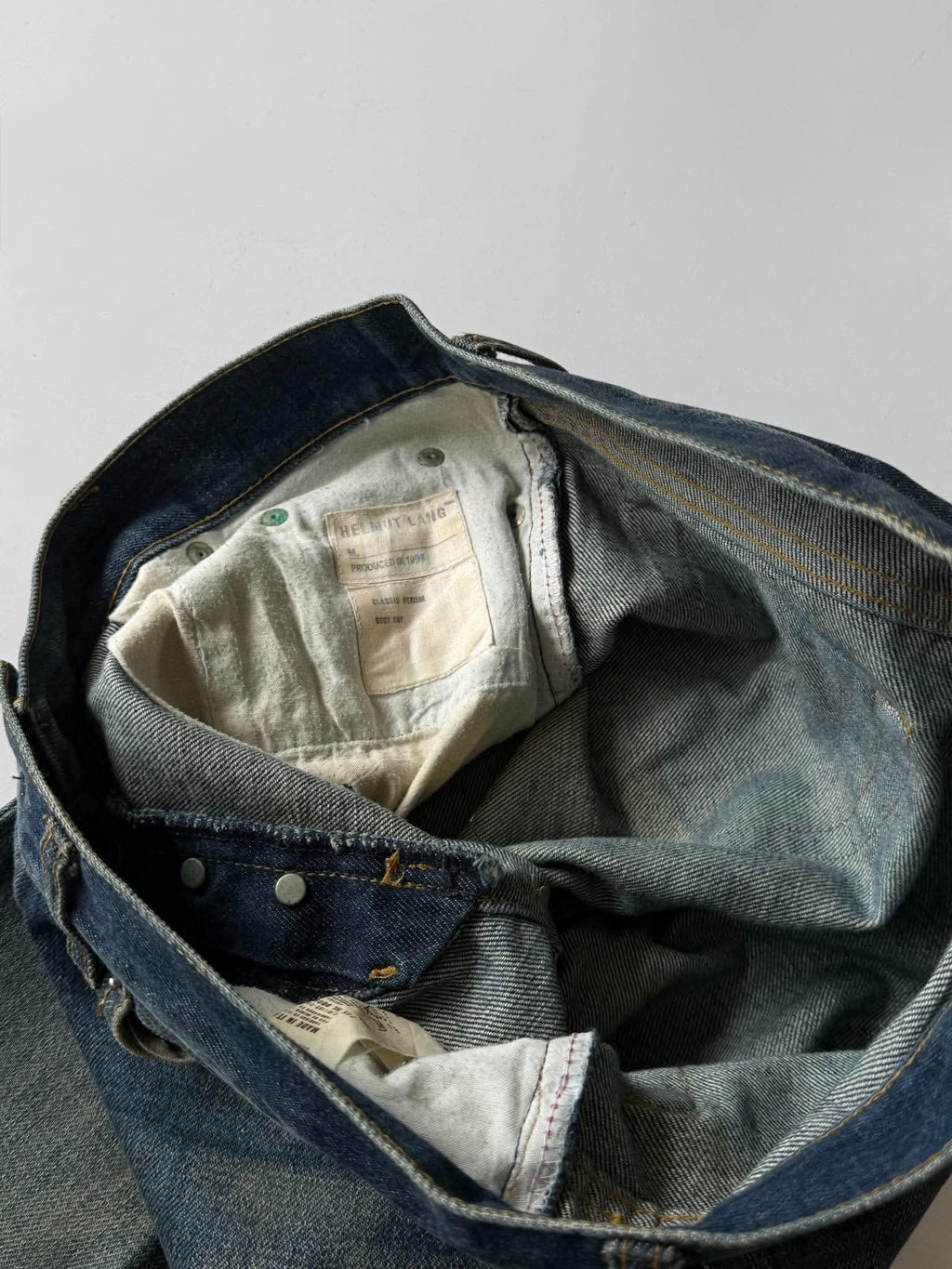 Vintage Helmut Lang Classic Cut Denim Pants