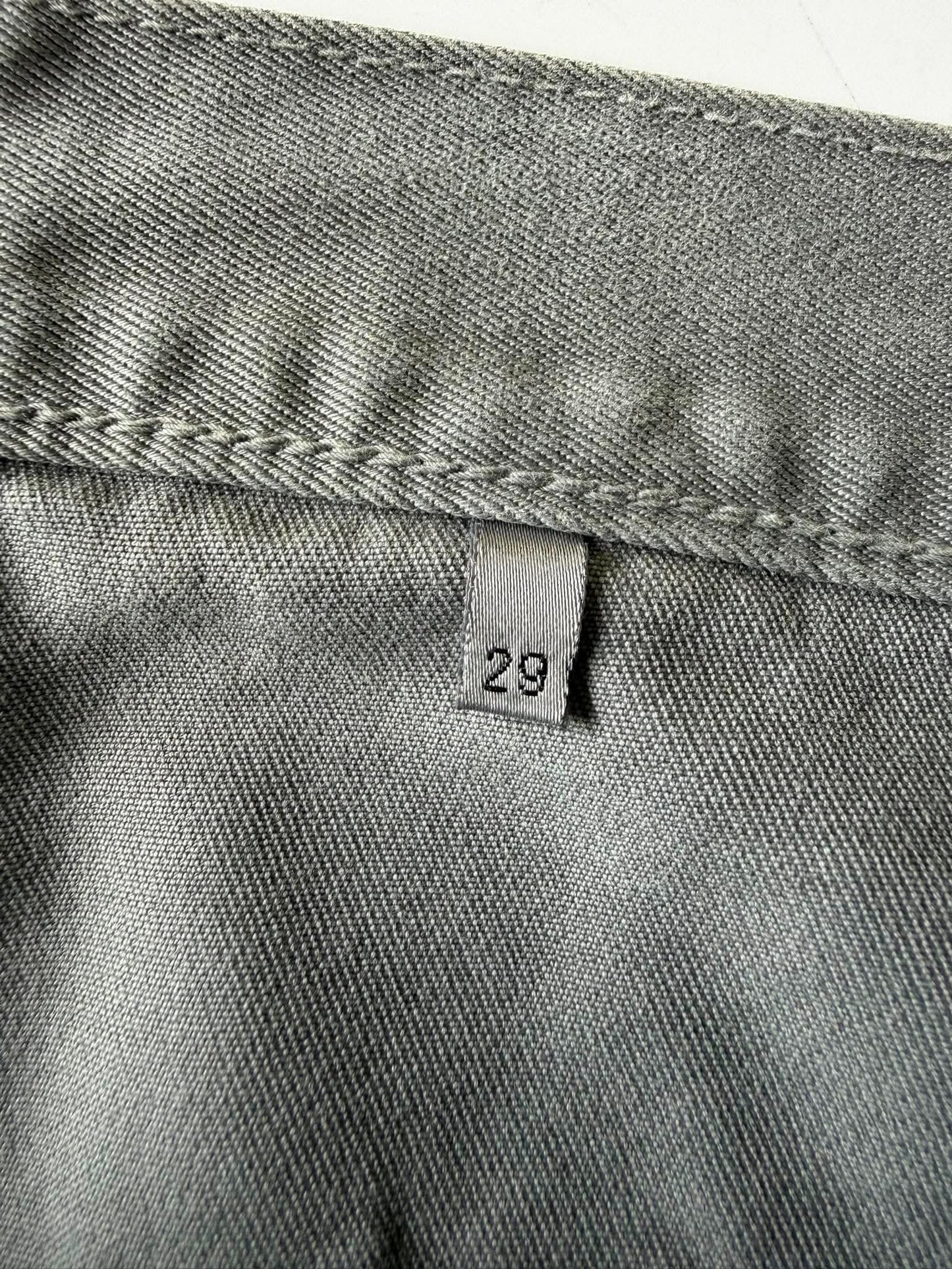 Dior Homme by Hedi Slimane Black Coated Waxed Skinny Jeans
