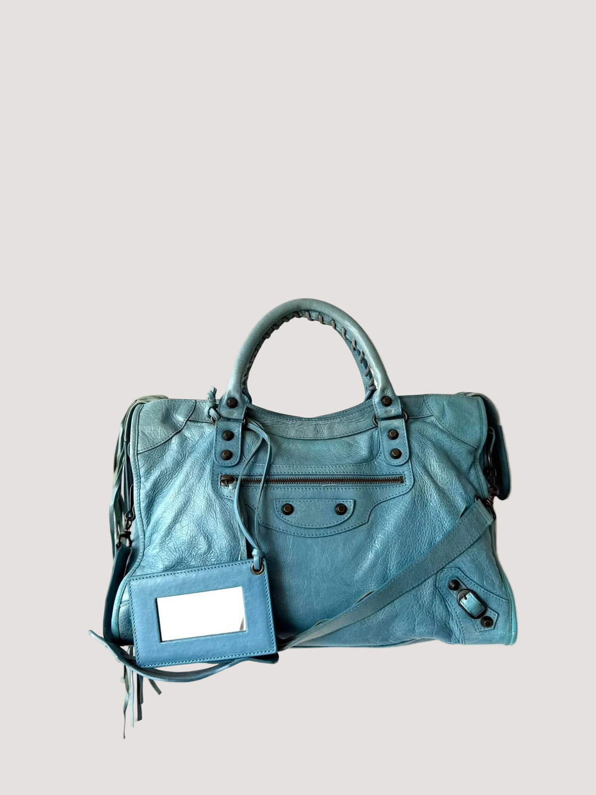 2000’s Balenciaga Sky Blue Classic City Bag