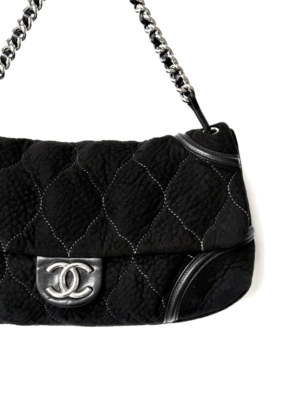 Chanel 2008-2009 Suede Rodeo Drive Flap Bag
