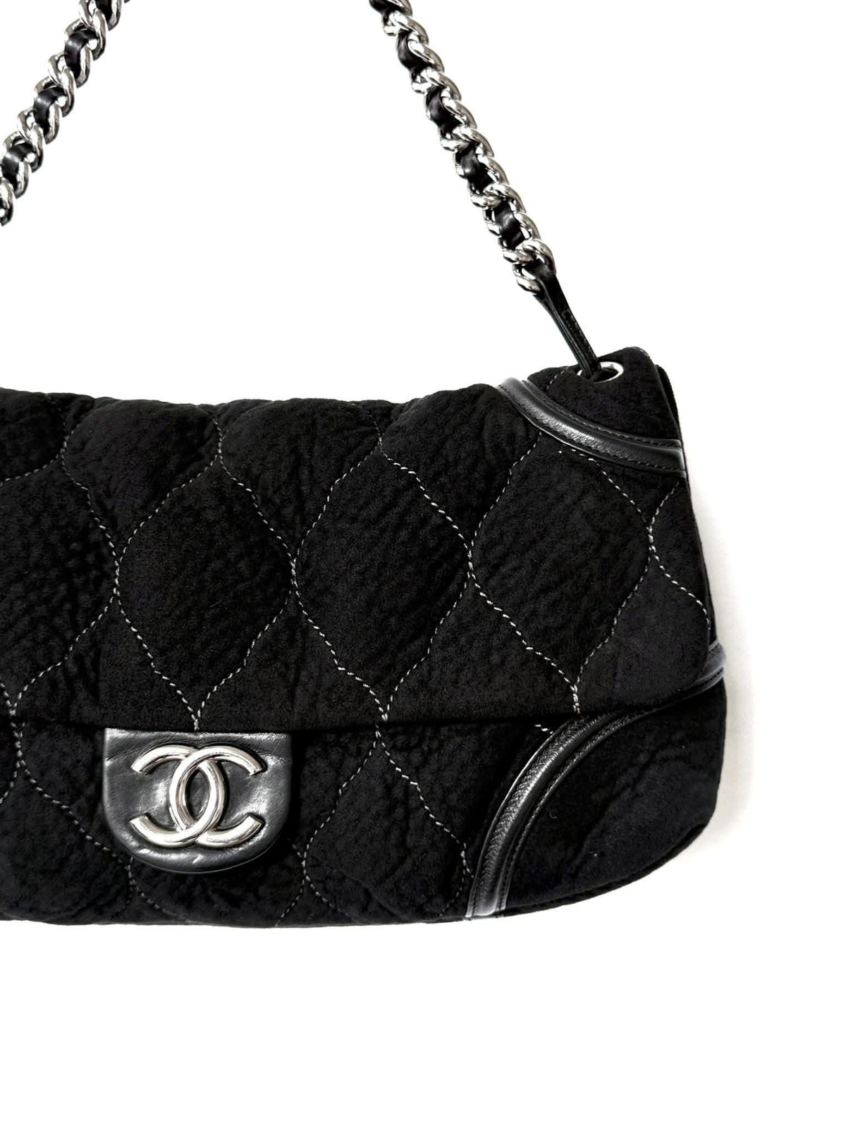 Chanel 2008-2009 Suede Rodeo Drive Flap Bag