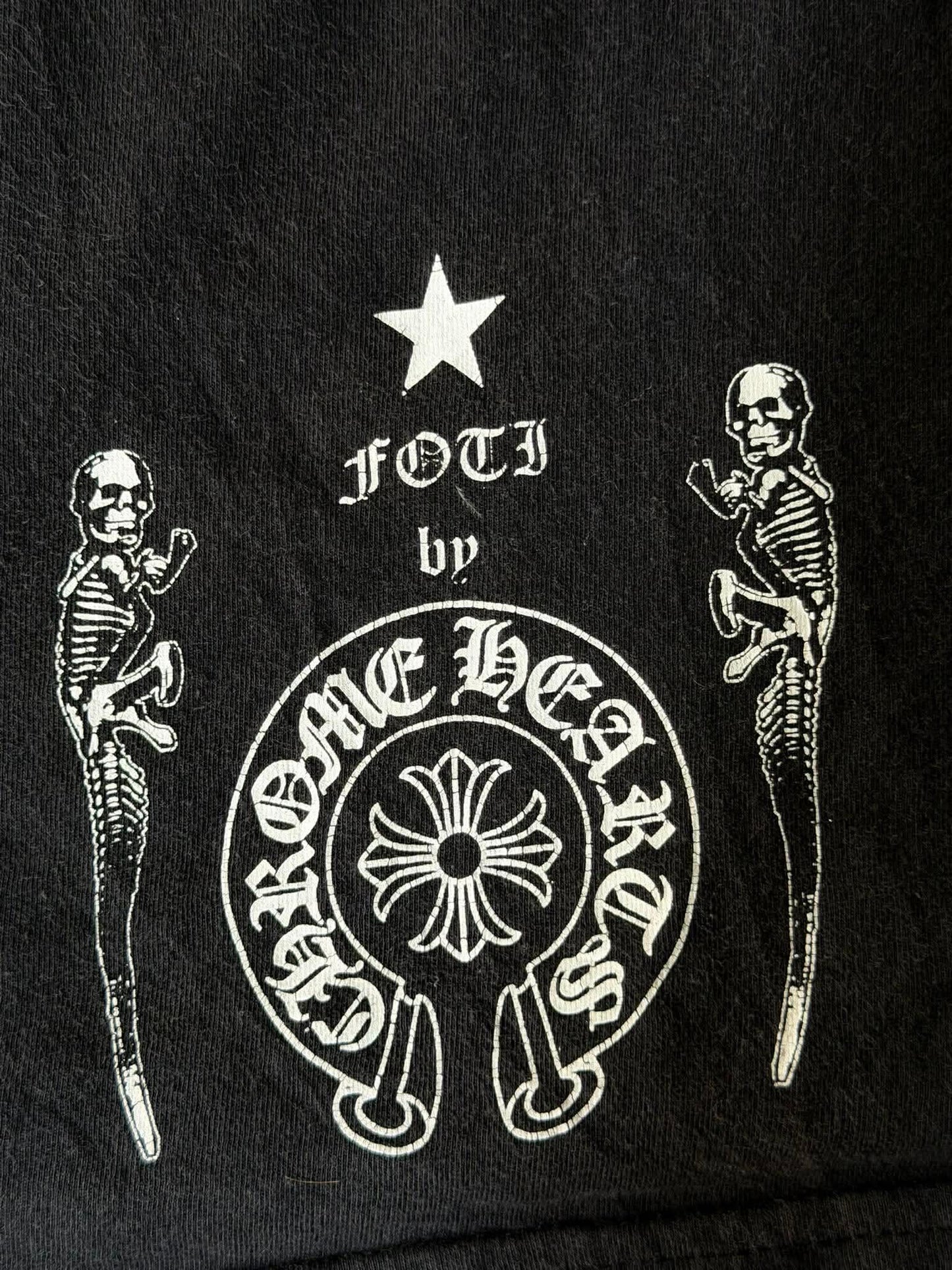 Chrome Hearts Foti Skeleton Pocket Tee