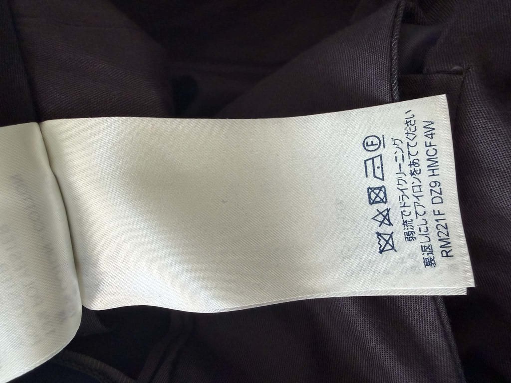 Louis Vuitton Pont Neuf Jacquard Script Gray Suit