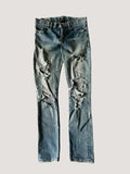 Saint Laurent Paris D02 Crashed Jeans