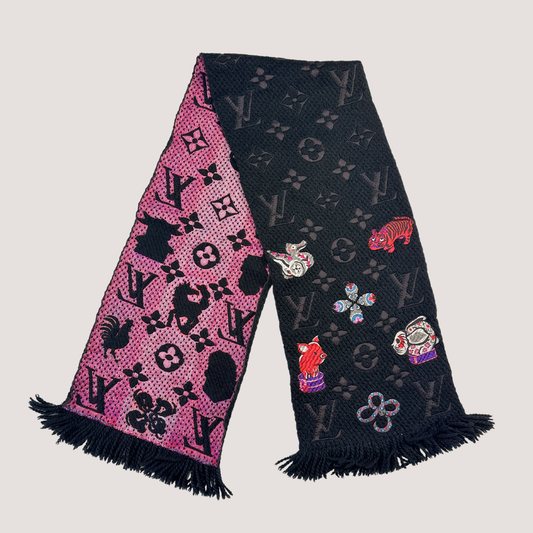 Louis Vuitton Superstition Logomania Scarf