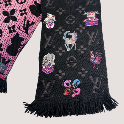 Louis Vuitton Superstition Logomania Scarf