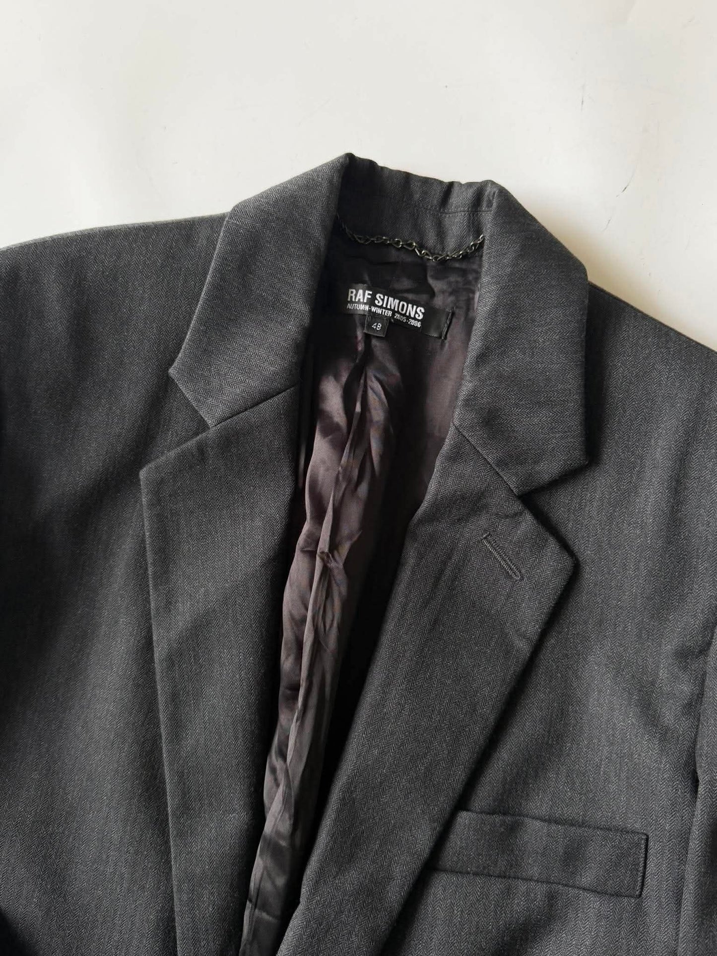 Raf Simons A/W 2005-2006 History of My World Tailored Coat