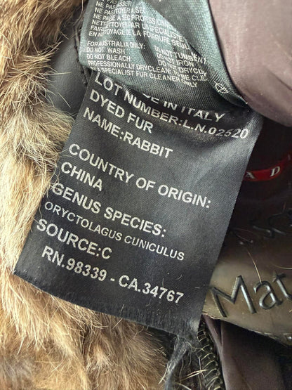 2000’s Prada Reversible Rabbit Fur Leather Jacket