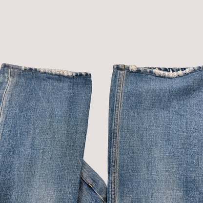 Celine Destroyed Tattered Pants