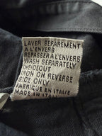 Dior Homme Autumn 2014 Crash Distressed Black Denim