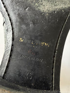Saint Laurent by Hedi Slimane Crocodile Jodhpur Boots