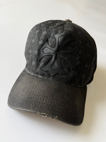 Chrome Hearts CH Plus Cross Patch All-over Trucker Cap