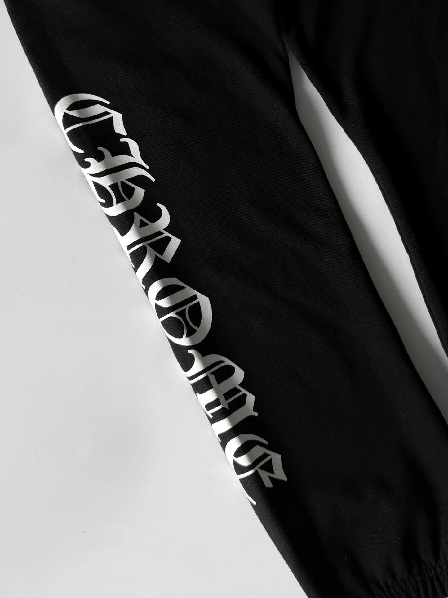 Chrome Hearts Horseshoe Logo Gothic Sweatpants