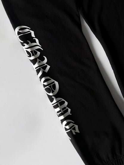 Chrome Hearts Horseshoe Logo Gothic Sweatpants