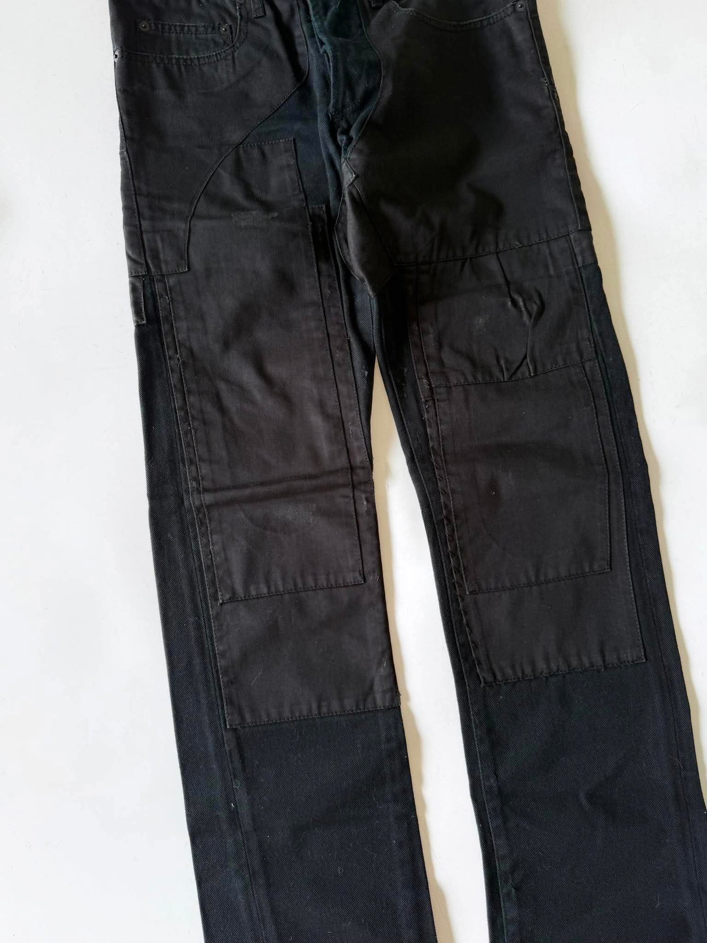 Dior Homme A/W 2007 "NAVIGATE" Patchwork Denim Pants