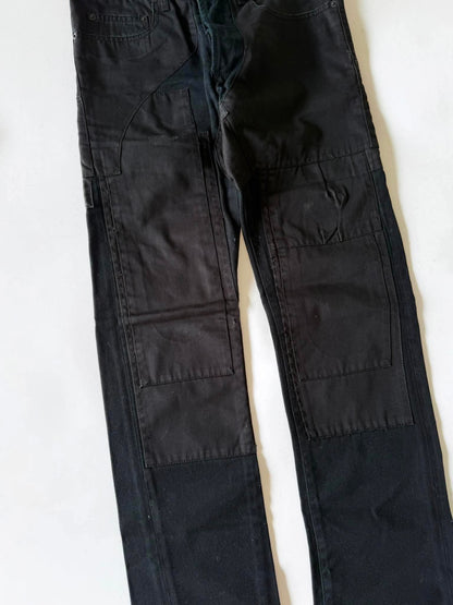 Dior Homme A/W 2007 "NAVIGATE" Patchwork Denim Pants