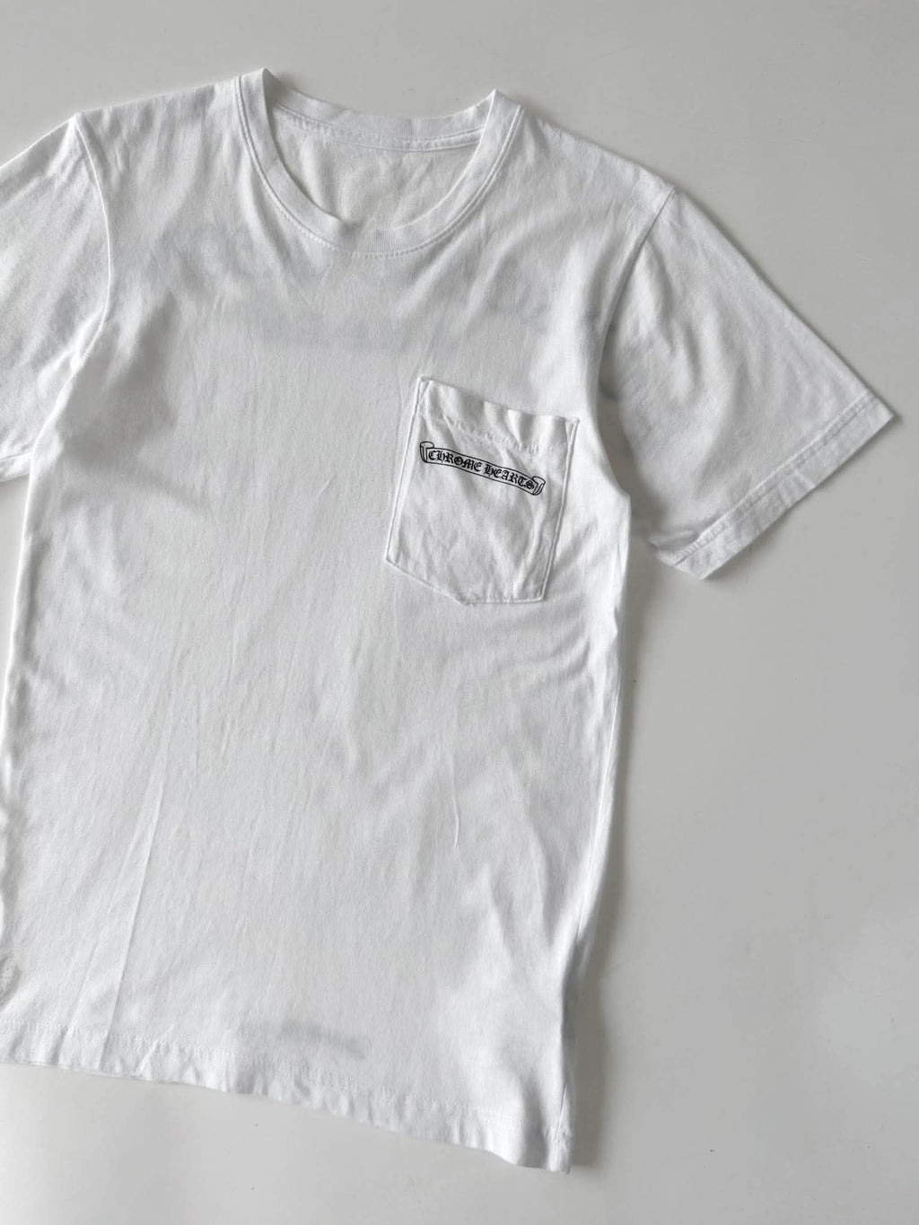 Chrome Hearts U.S.A Banner Back Logo Pocket Tee