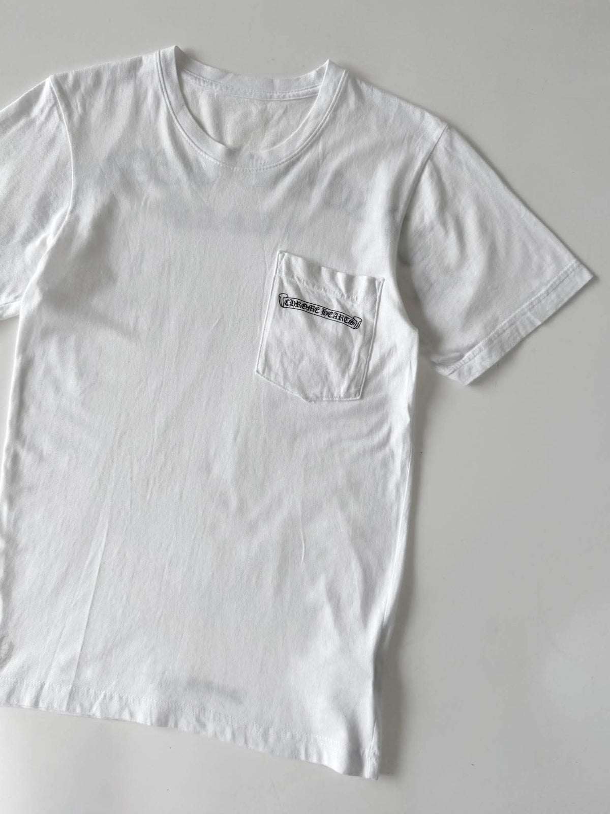 Chrome Hearts U.S.A Banner Back Logo Pocket Tee