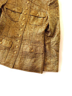 Chanel Boutique F/W1996 Gold Brocade "Mughal" Set