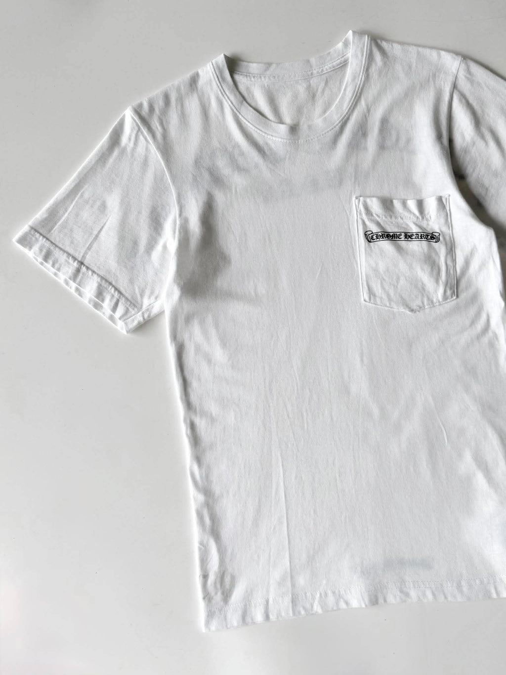 Chrome Hearts U.S.A Banner Back Logo Pocket Tee