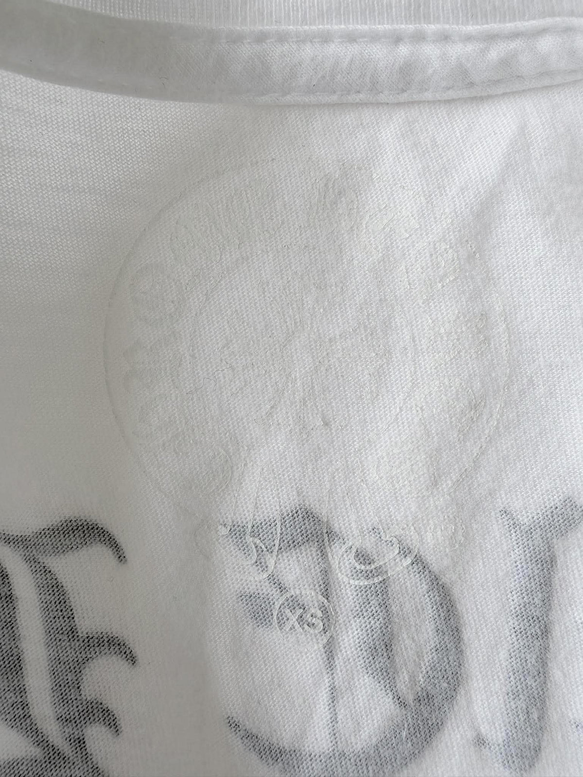 Chrome Hearts U.S.A Banner Back Logo Pocket Tee