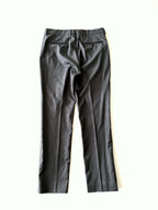 Louis Vuitton Pont Neuf Jacquard Script Gray Suit