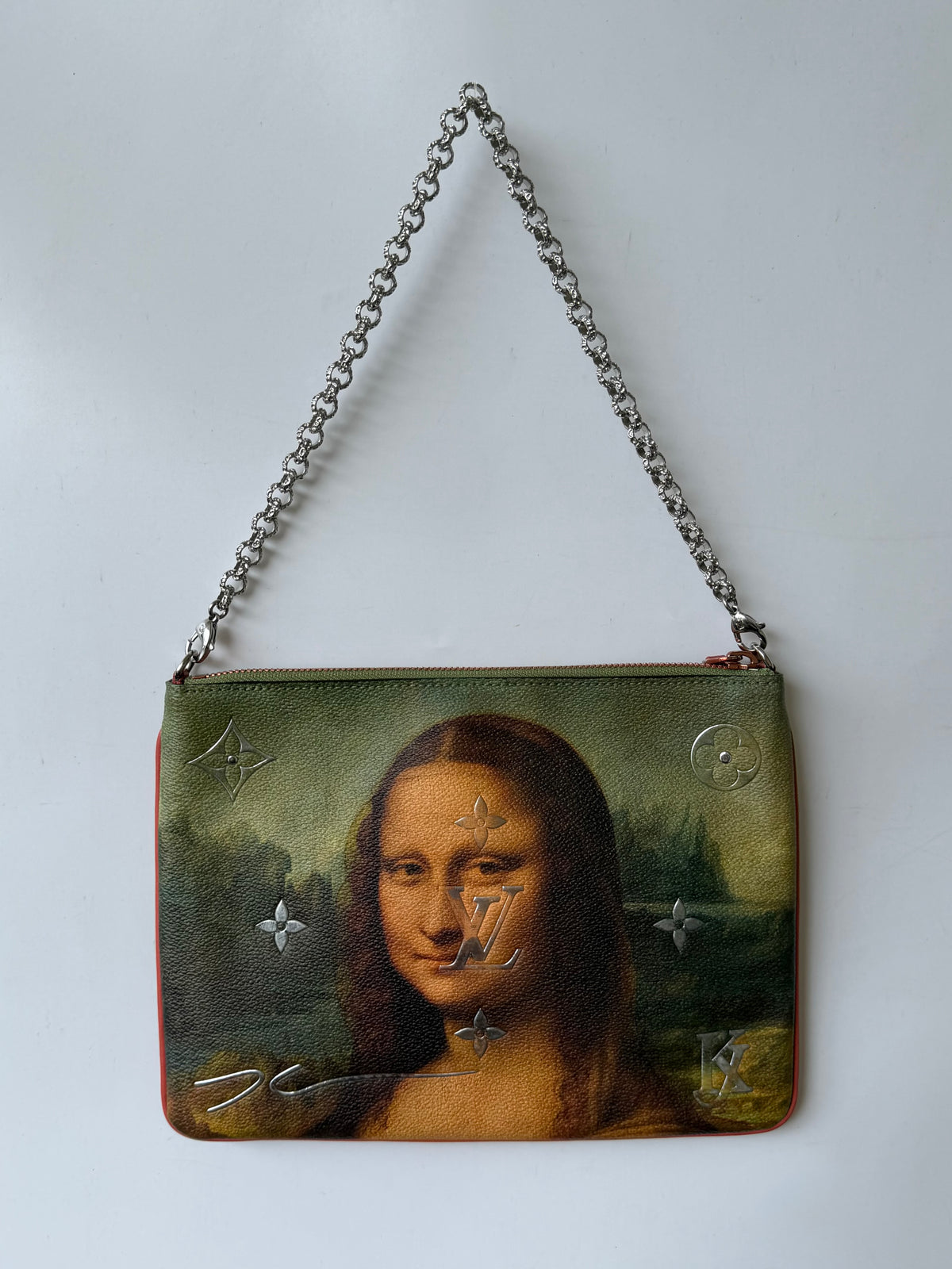 Louis Vuitton x Jeff Koons Master “Mona Lisa” Da Vinci Pochette