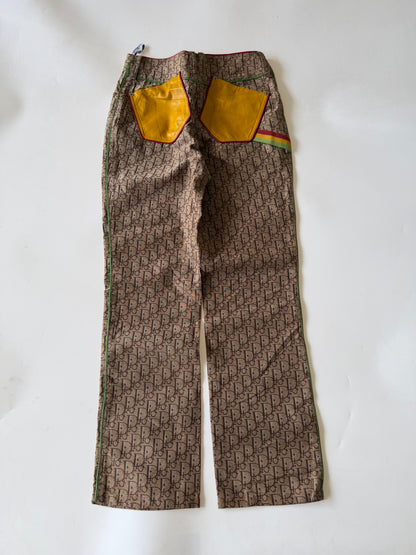 Christian Dior by John Galliano Rasta Pants