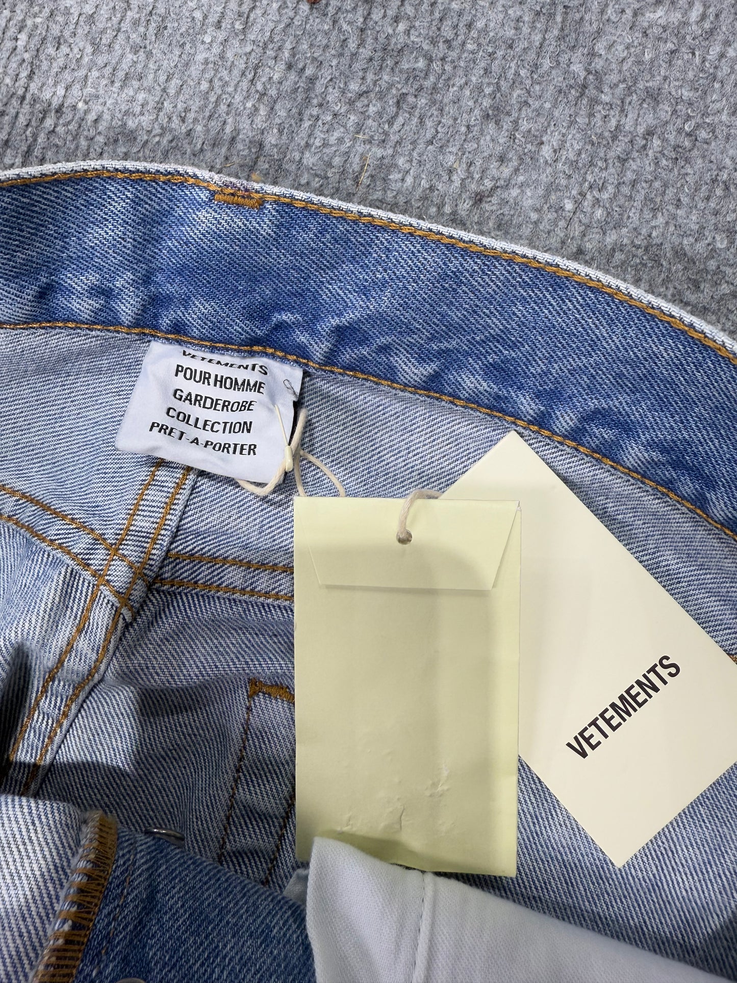Vetements AW21 - Graffiti Art - Straight Cut Jeans