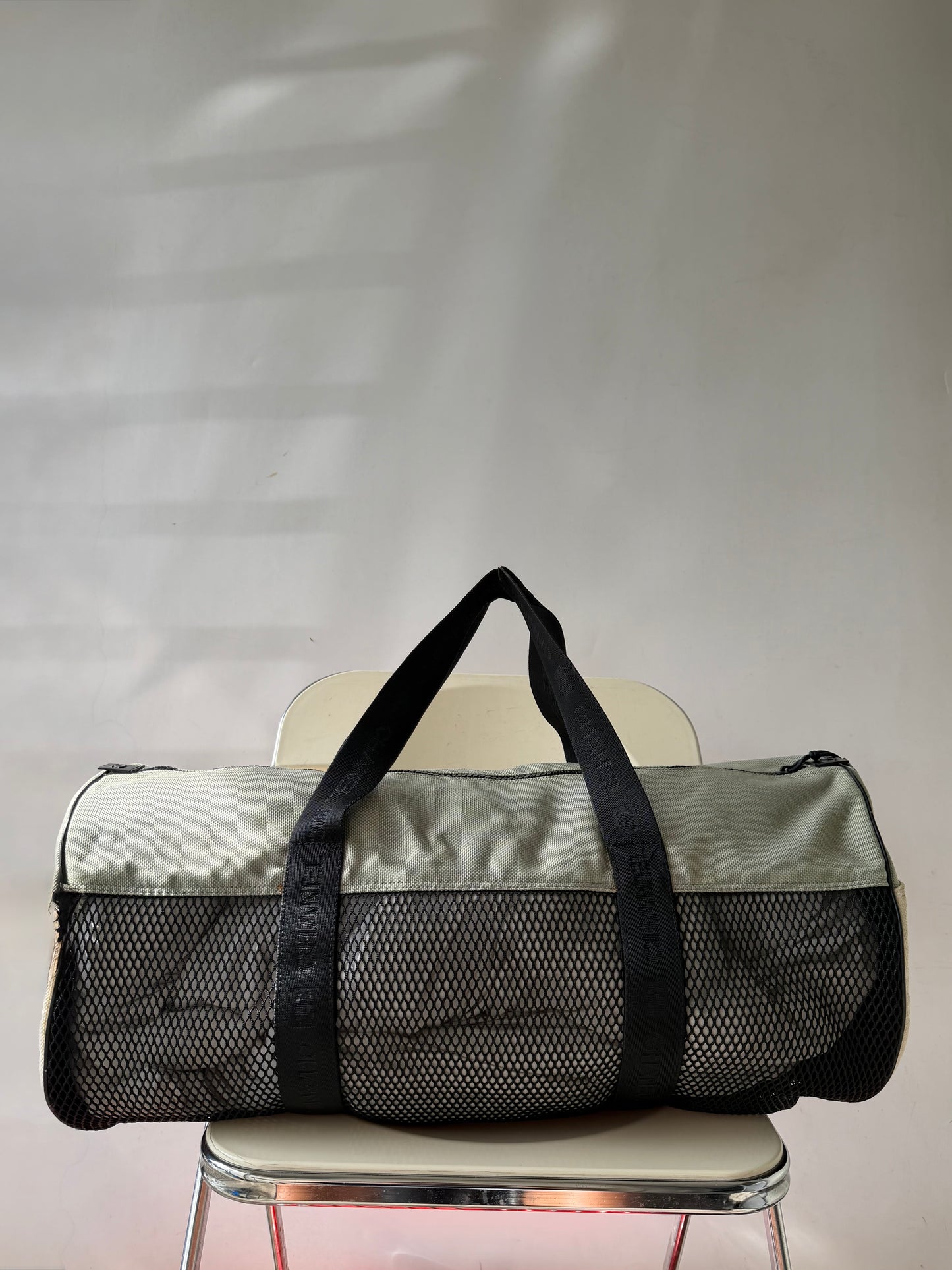 Vintage Chanel Sport Line Mesh Duffle Bag