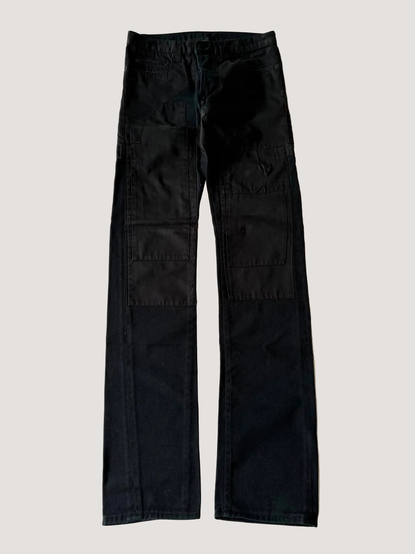 Dior Homme A/W 2007 "NAVIGATE" Patchwork Denim Pants