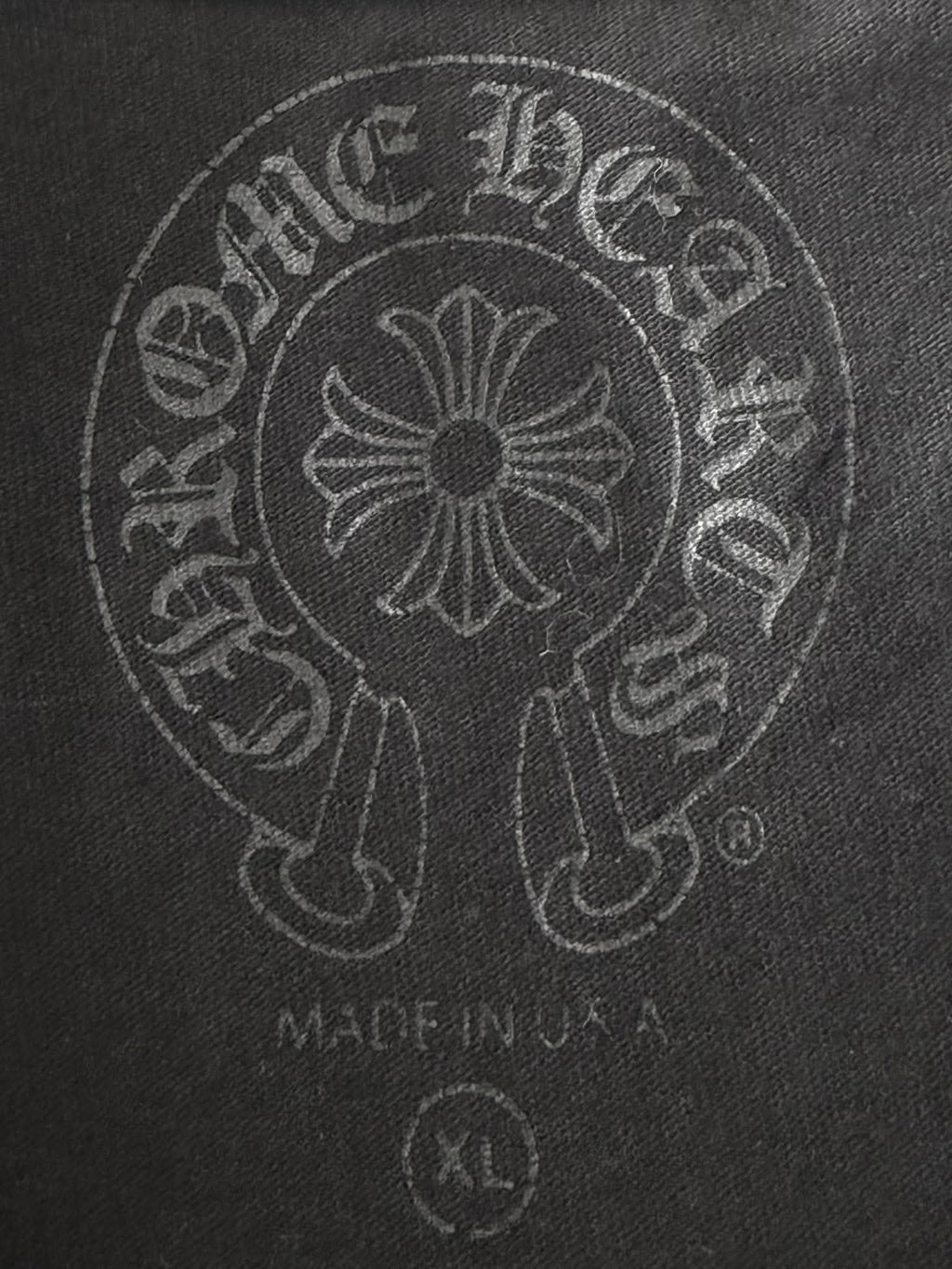 Chrome Hearts Horseshoe Black Pocket Tee