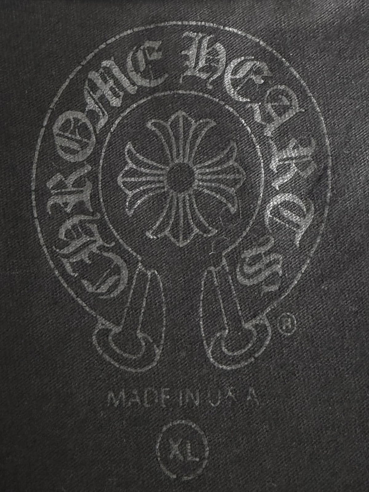 Chrome Hearts Horseshoe Black Pocket Tee