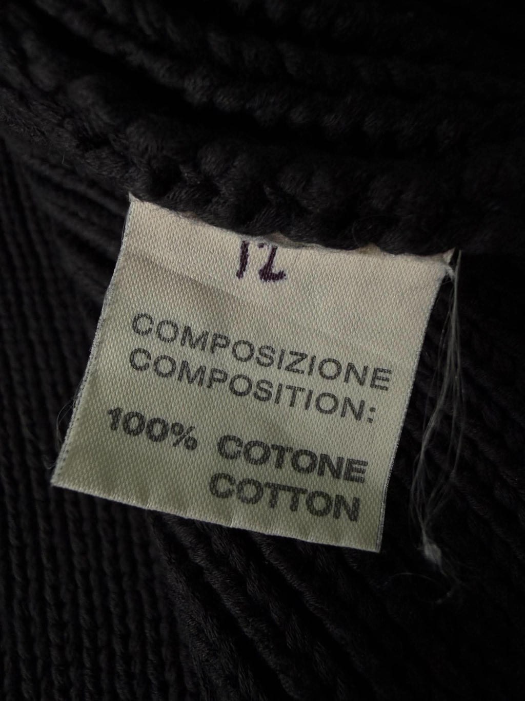 Yves Saint Laurent by Tom Ford Heavy Chunky Knit Sweater