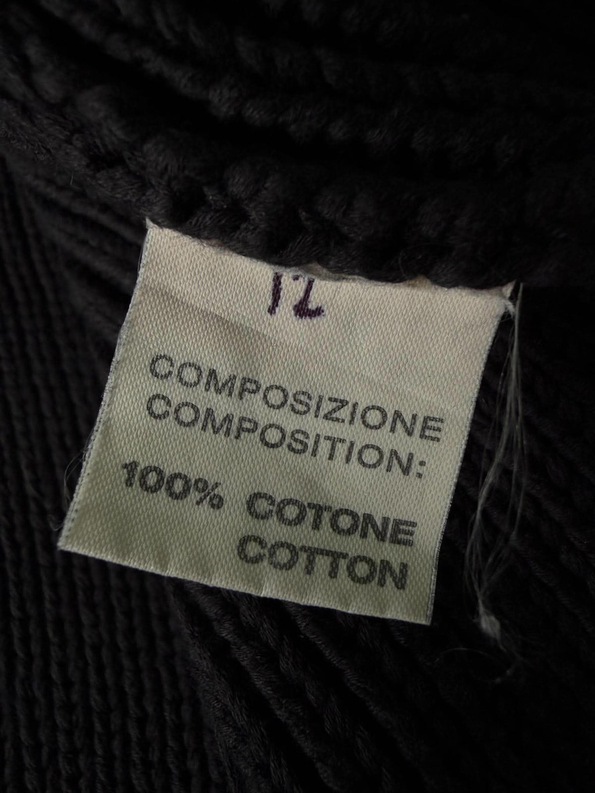 Yves Saint Laurent by Tom Ford Heavy Chunky Knit Sweater