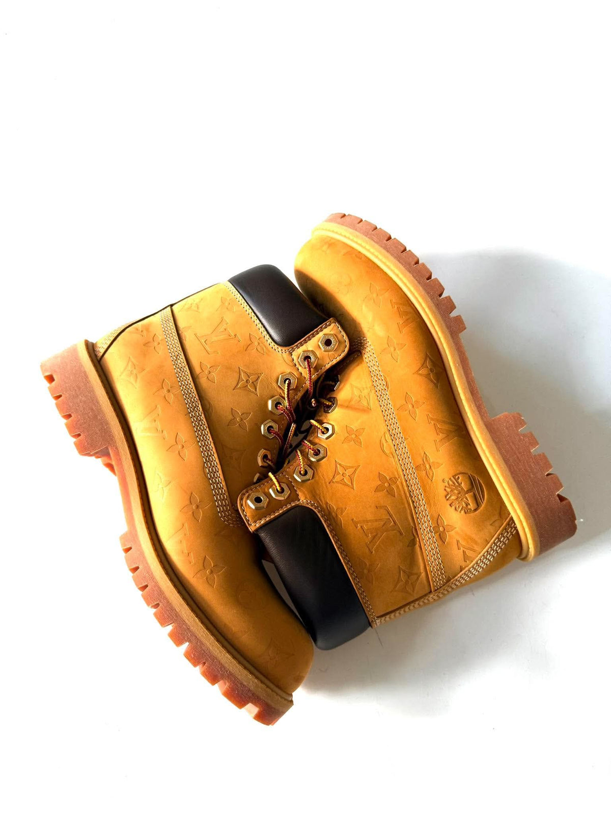 Louis Vuitton x Timberland Monogram Ankle Boots