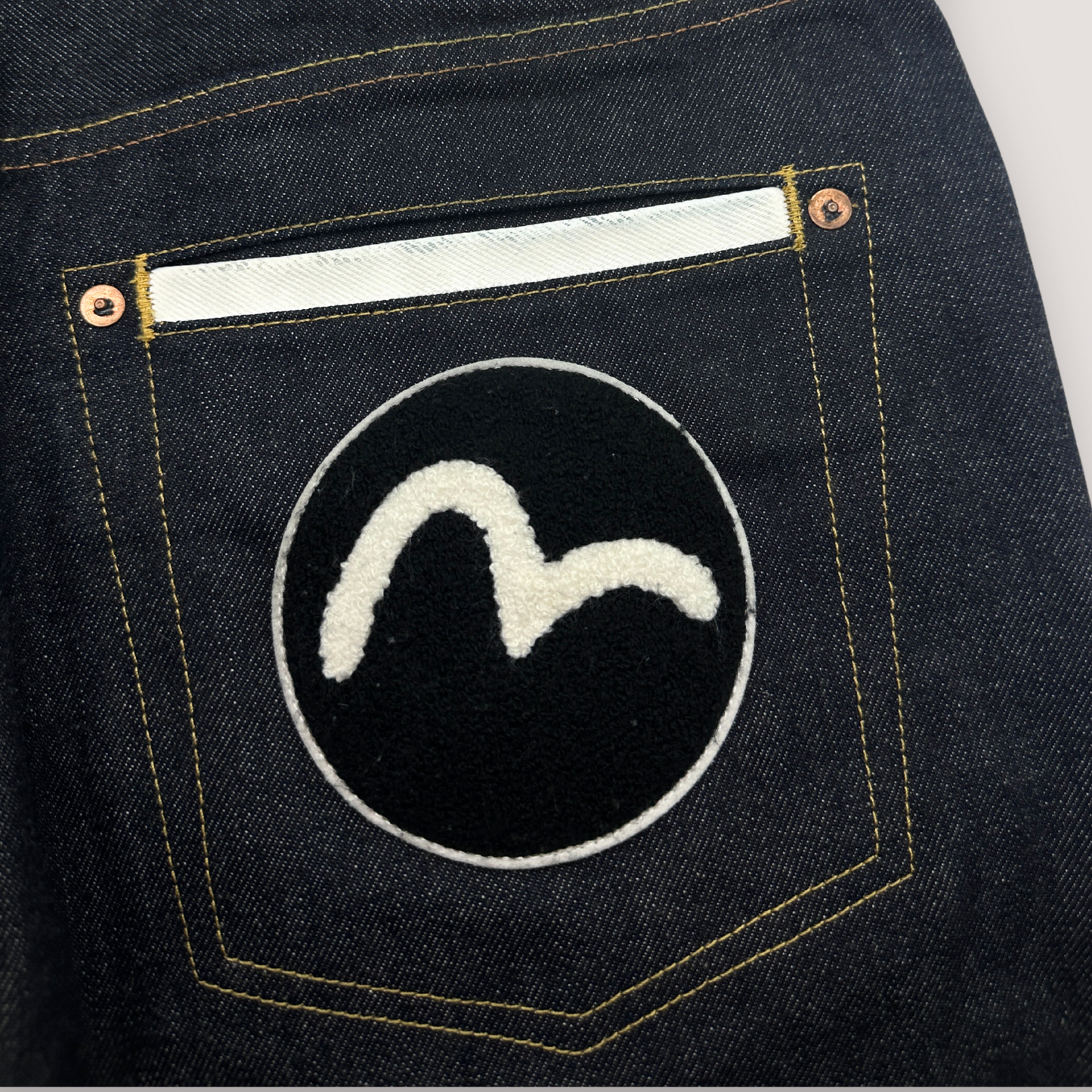 Vintage Yamane Evisu Custom Daicock Denim Jeans