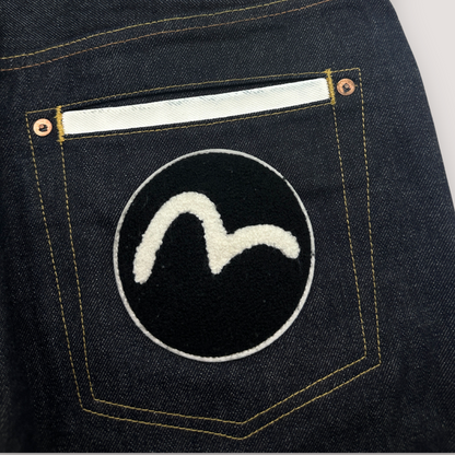 Vintage Yamane Evisu Custom Daicock Denim Jeans