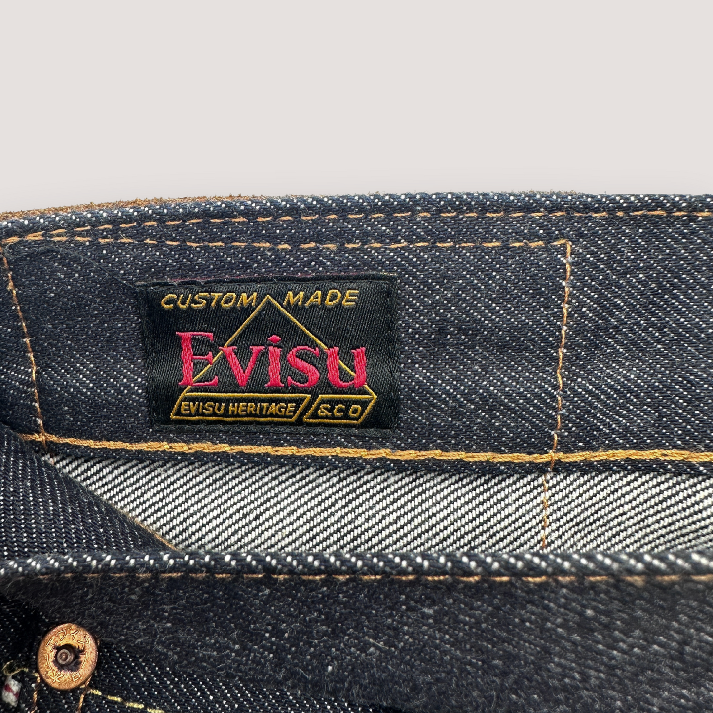 Vintage Yamane Evisu Custom Daicock Denim Jeans