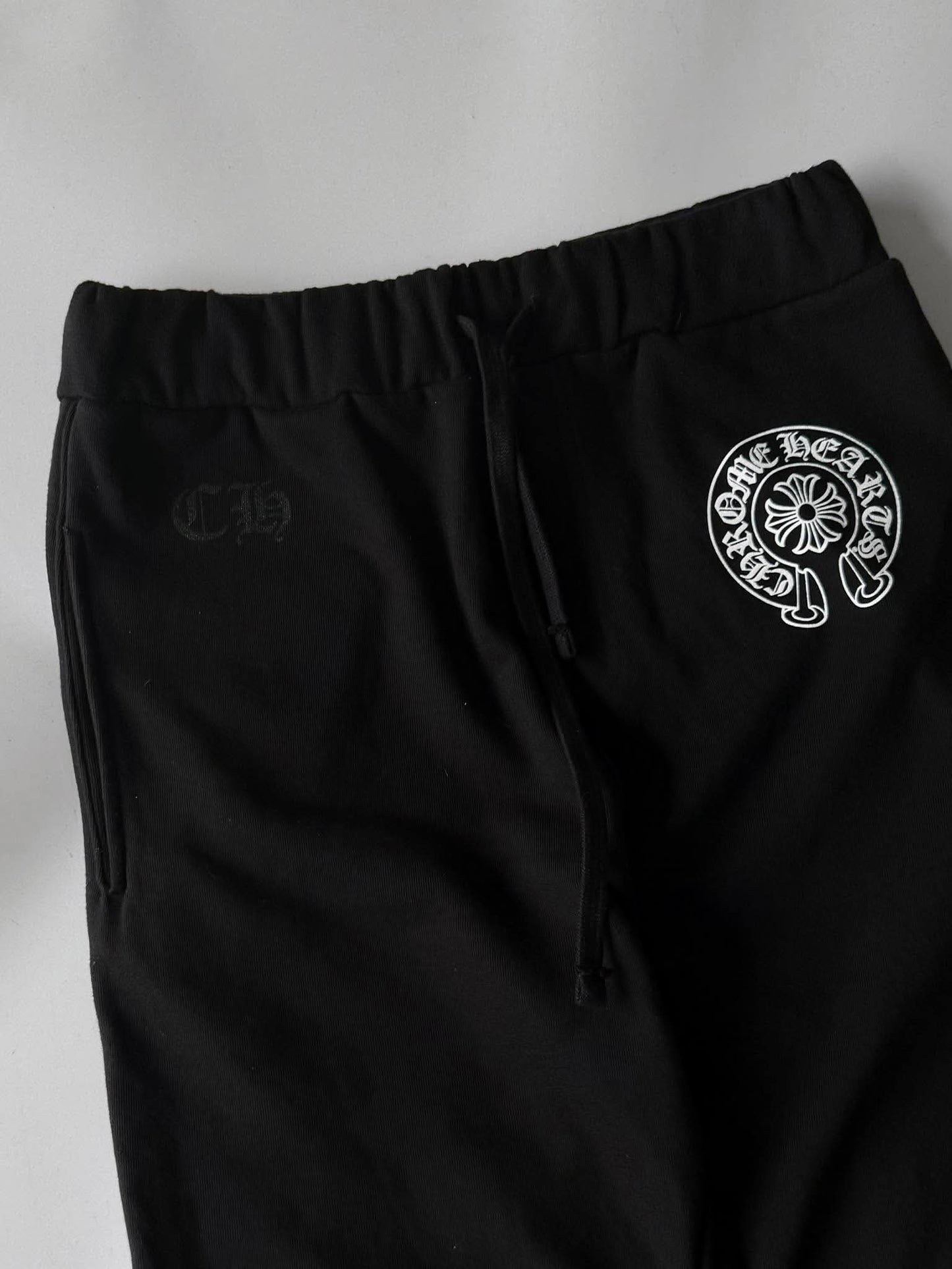 Chrome Hearts Horseshoe Logo Gothic Sweatpants